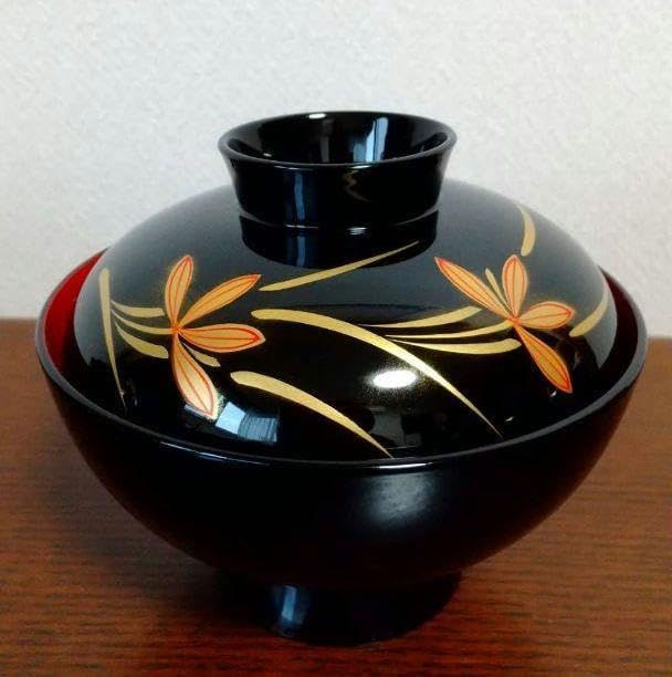 山中塗・吸い物椀5つ⭐️おまとめは500円 山中塗・吸い物椀